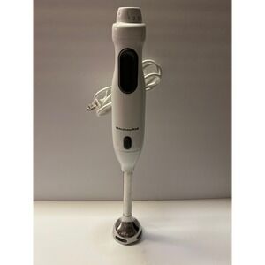 KitchenAid KHB310WH0 Immersion Hand Blender White Corded Variable‎ Speed Tested